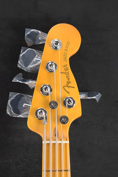 Fender American Ultra II Jazz Bass V Maple Fingerboard Sinister Red