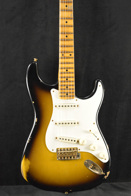 Fender Custom Shop Limited Edition '57 Strat - Relic Faded Aged 2-Color Sunburst