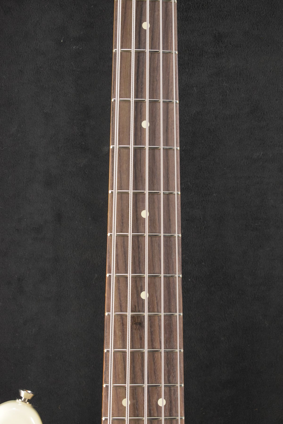 Fender American Professional Jazz Bass V Olympic White Rosewood Fingerboard