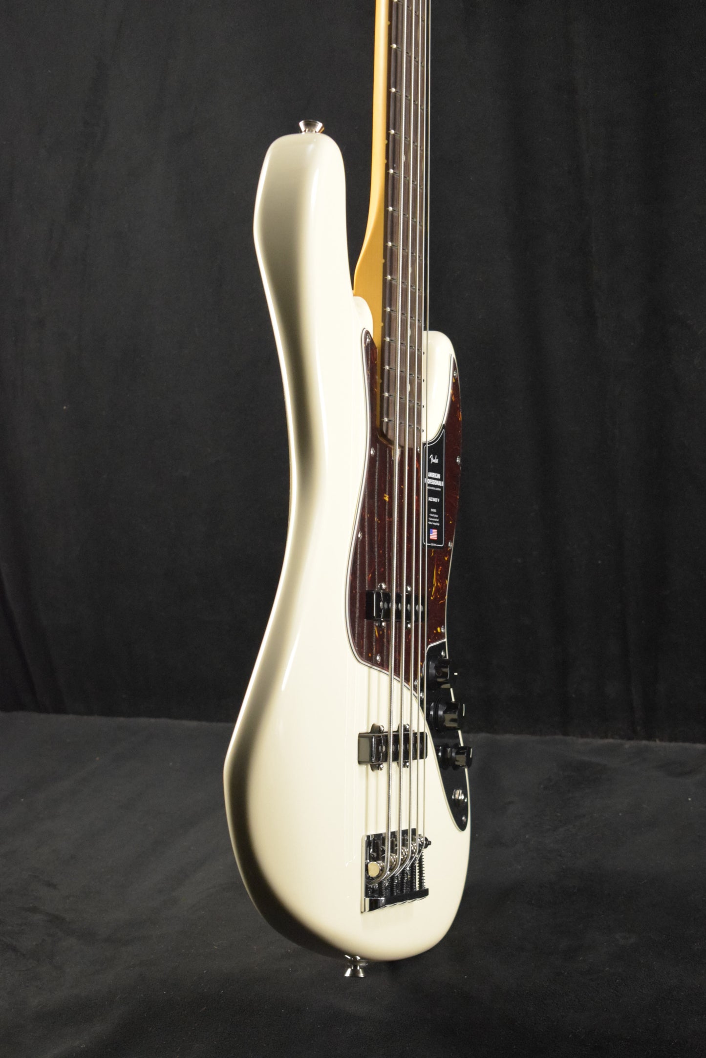 Fender American Professional II Jazz Bass V Rosewood Fingerboard Olympic White