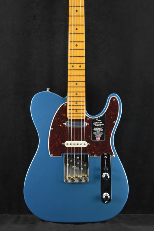 Fender American Professional Classic Hotshot Telecaster Faded Lake Placid Blue Maple Fingerboard