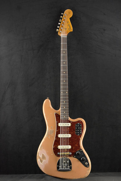Fender Custom Shop 1962 Bass VI Super Heavy Relic Aged Dirty Shell Pink