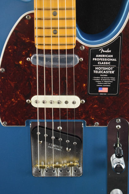 Fender American Professional Classic Hotshot Telecaster Faded Lake Placid Blue Maple Fingerboard