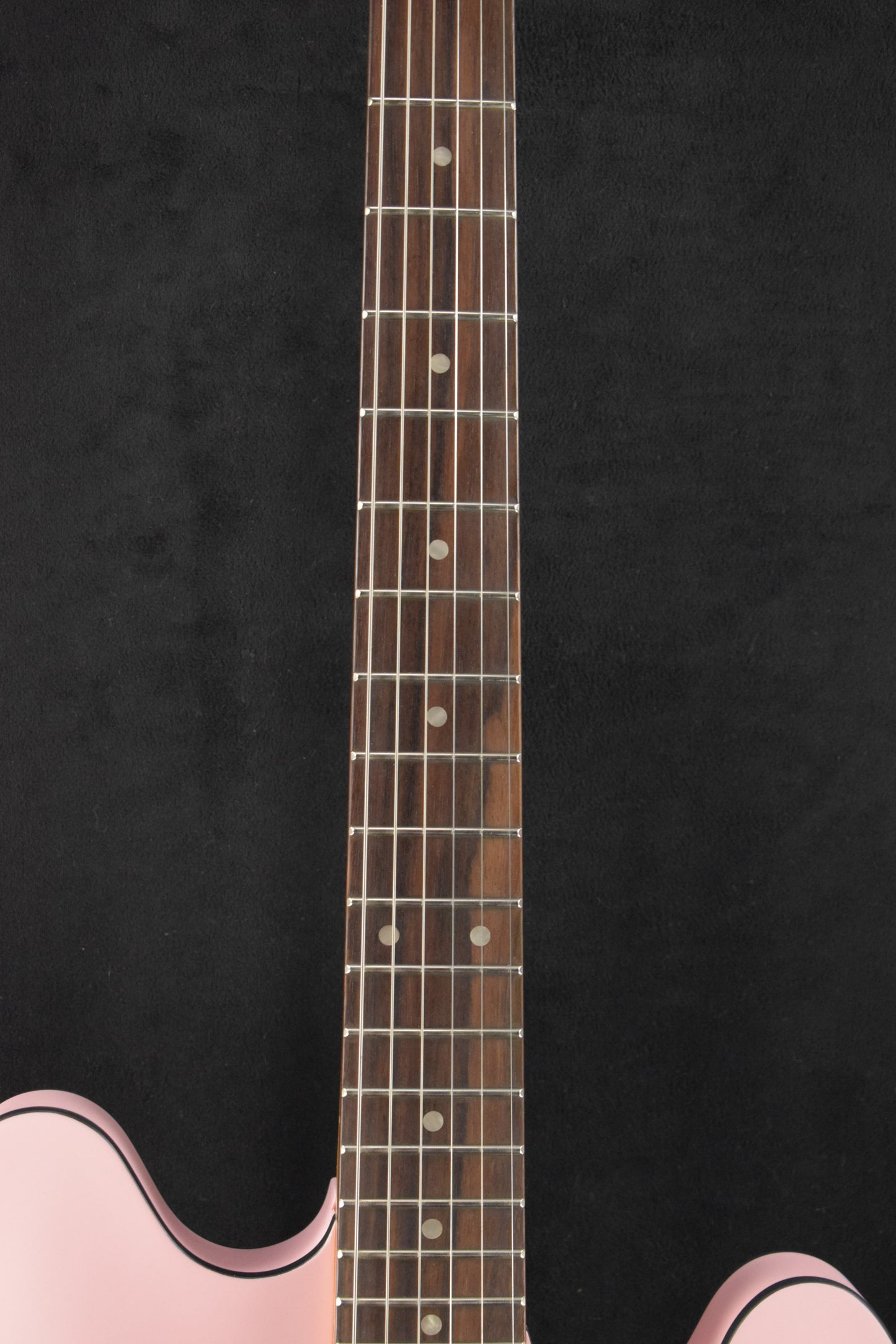 Fender Tom DeLonge Starcaster Satin Shell Pink Rosewood Fingerboard