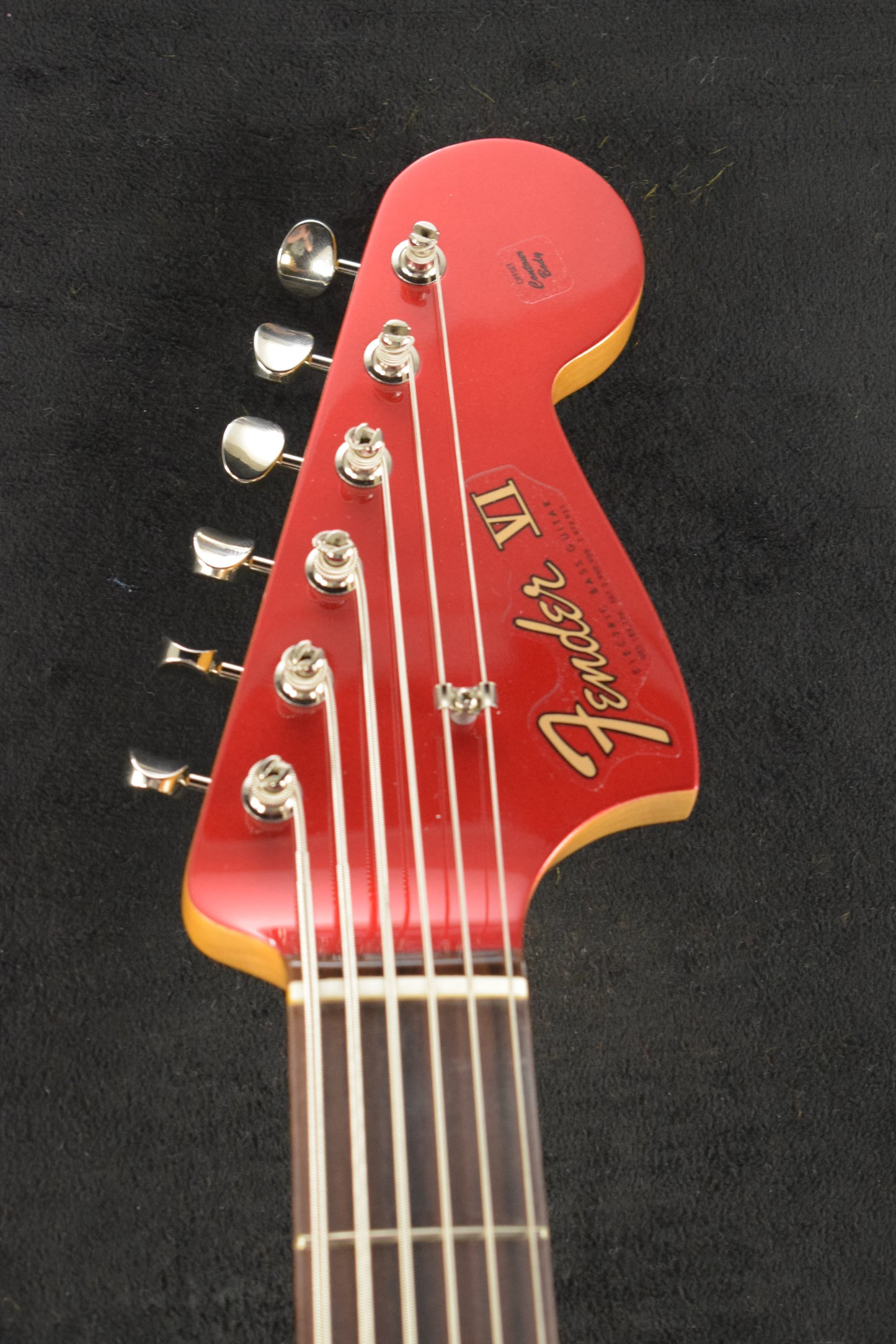 Fender Vintera III Early '60s Bass VI Candy Apple Red Rosewood Fingerboard