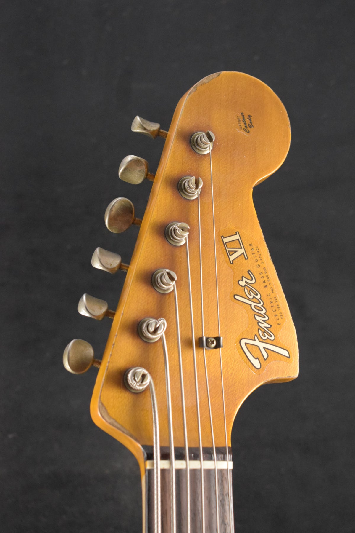 Fender Custom Shop 1962 Bass VI Super Heavy Relic Aged Dirty Shell Pink