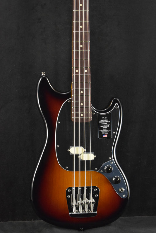 Fender American Professional Classic Mustang Bass 3-Color Sunburst Rosewood Fingerboard