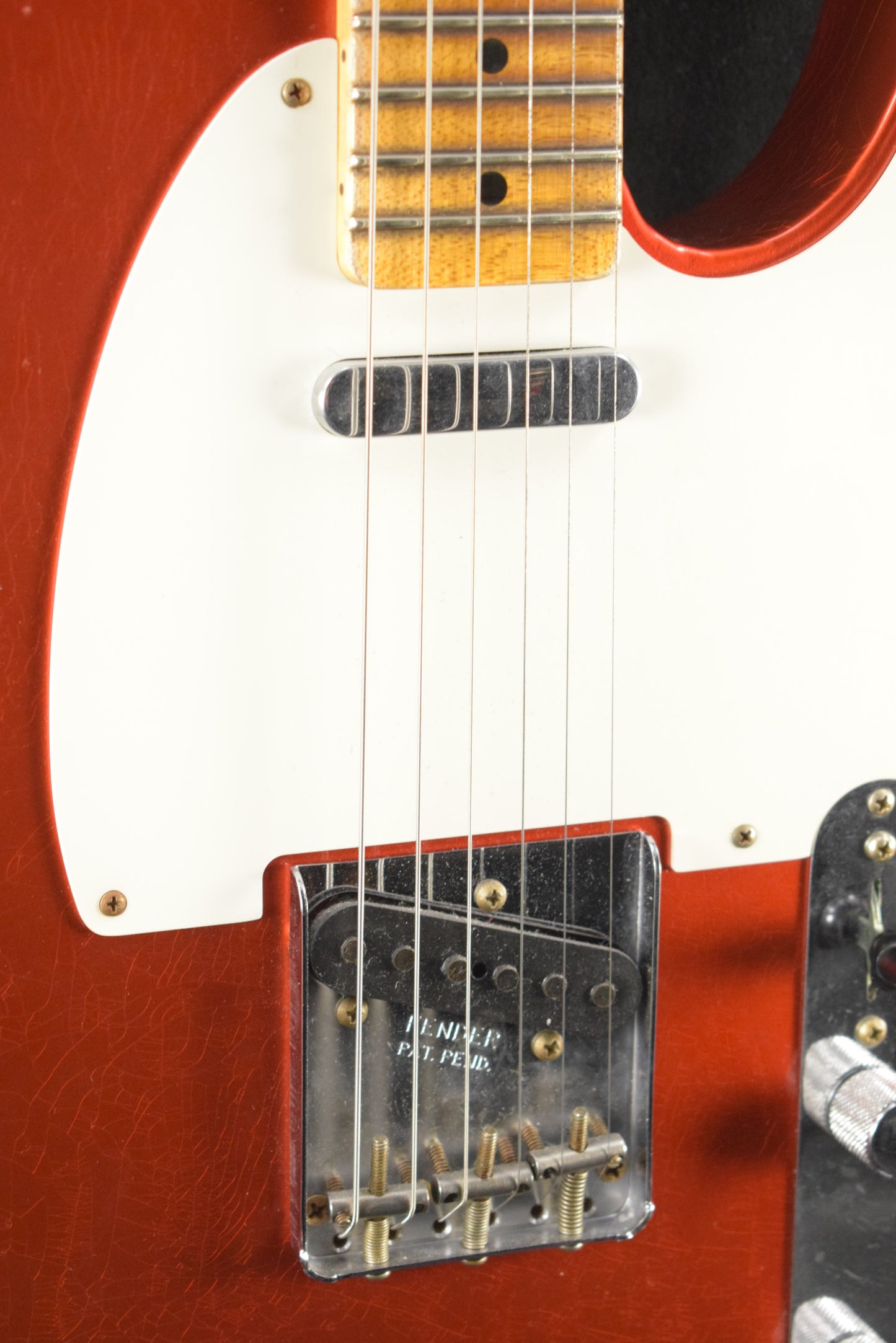 Fender Custom Shop '57 Telecaster Journeyman Relic - Aged Candy Tangerine