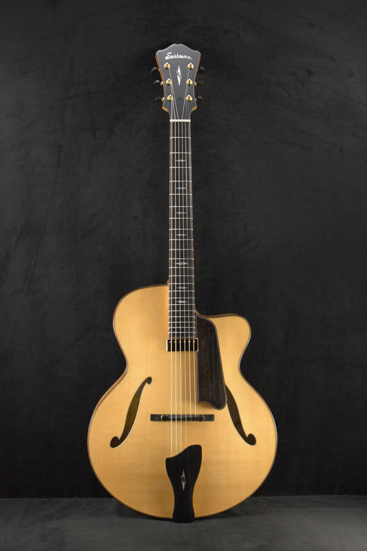 Eastman AR905CE-BD-TC Thermo-Cure 16" Archtop Blonde Truetone Gloss