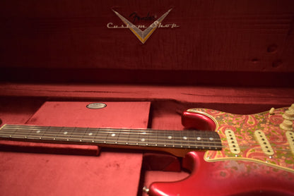 Fender Limited Edition '68 Stratocaster Journeyman Relic with Closet Classic Hardware Pink Paisley