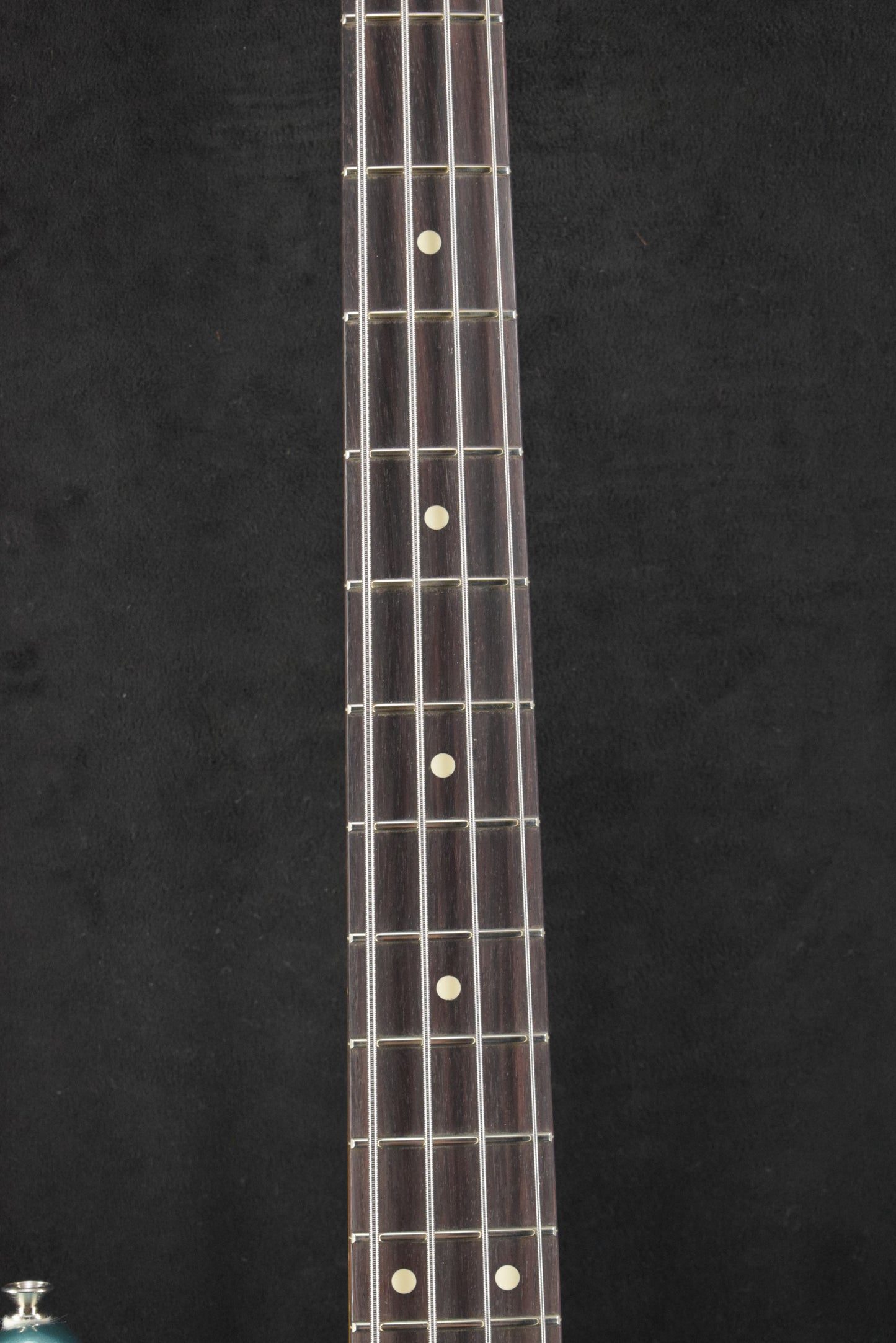 Fender American Professional Classic Mustang Bass Faded Sherwood Green Metallic Rosewood Fingerboard