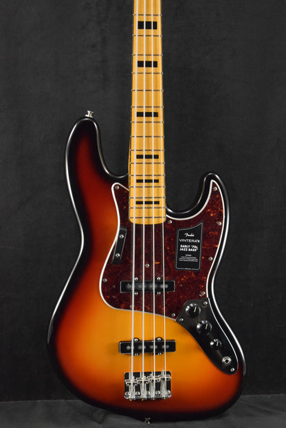 Fender Vintera III Early '70s Jazz Bass 3-Color Sunburst Maple Fingerboard