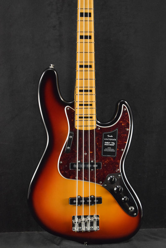 Fender Vintera III Early '70s Jazz Bass 3-Color Sunburst Maple Fingerboard