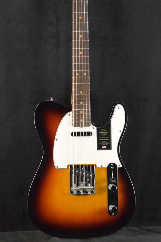 Fender American Vintage II 1963 Telecaster 3-Color Sunburst Rosewood Fingerboard