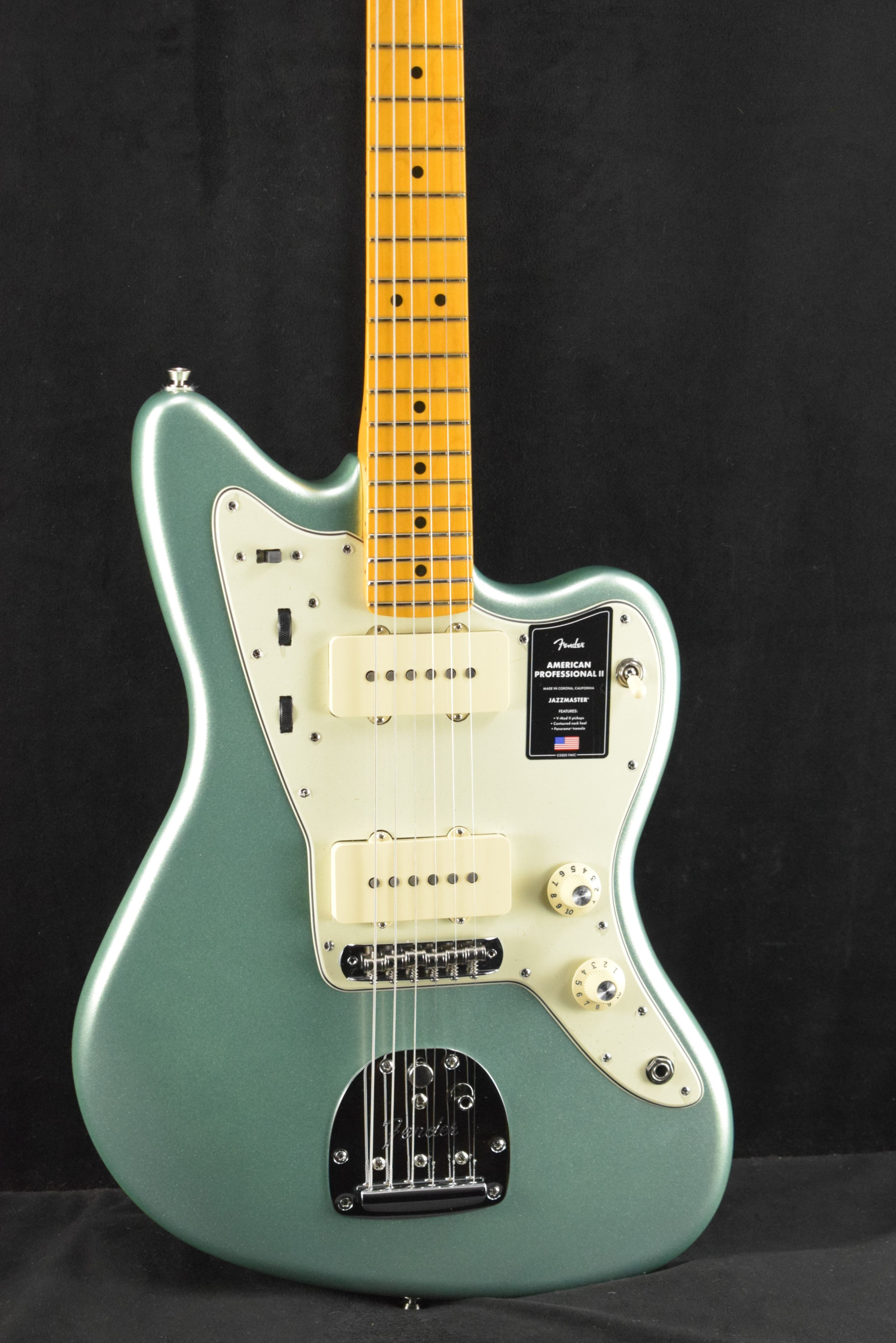 Fender American Professional II Jazzmaster Mystic Surf Green Maple