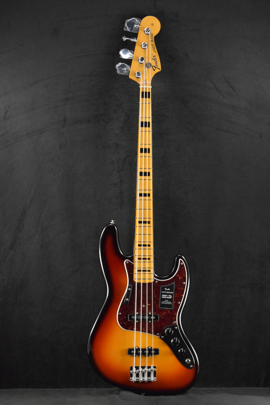 Fender Vintera III Early '70s Jazz Bass 3-Color Sunburst Maple Fingerboard