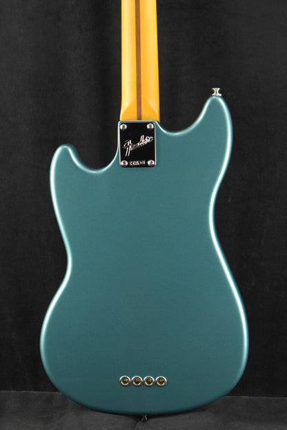 Fender American Professional Classic Mustang Bass Faded Sherwood Green Metallic Rosewood Fingerboard