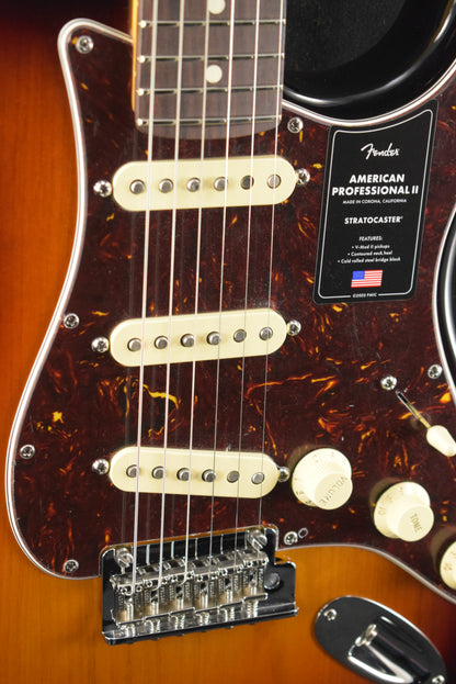 Fender American Professional II Stratocaster 3-Color Sunburst Rosewood Fingerboard