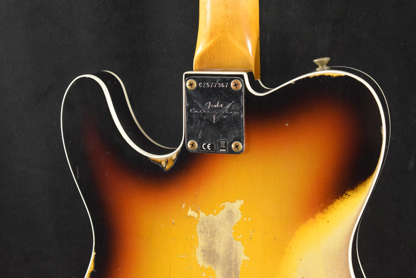 Fender Custom Shop '65 Tele Custom Heavy Relic - Faded 3 Color Sunburst
