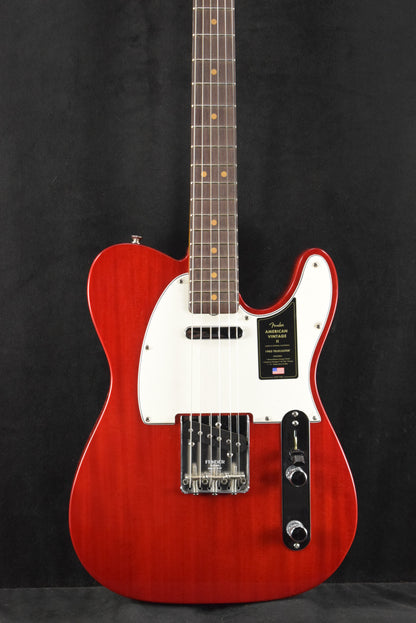 Fender American Vintage II 1963 Telecaster Crimson Red Transparent Rosewood Fingerboard