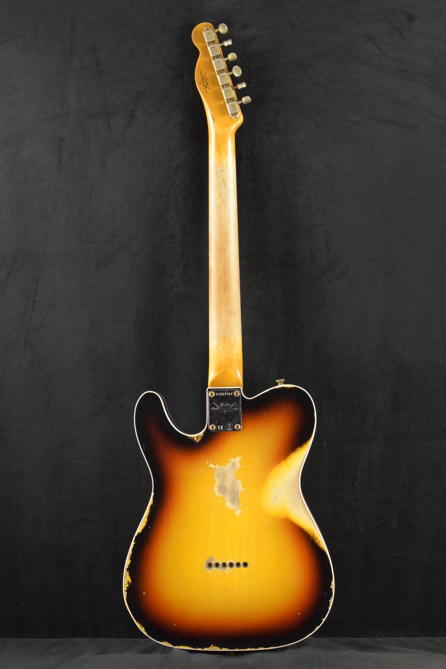 Fender Custom Shop '65 Tele Custom Heavy Relic - Faded 3 Color Sunburst