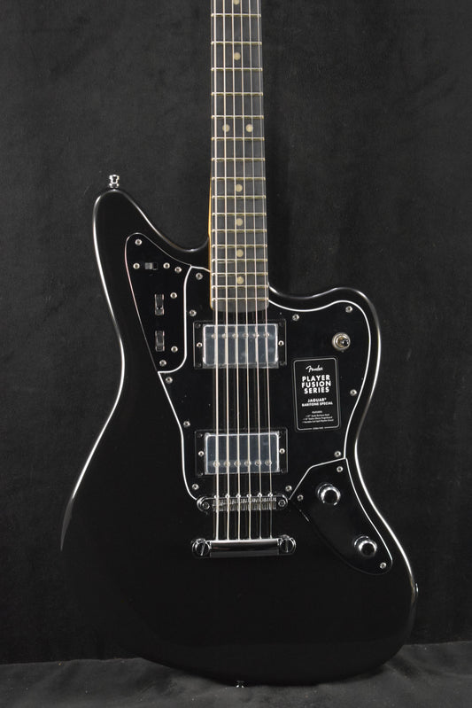 Fender Limited Edition Player Fusion Jaguar Baritone Black Ebony Fingerboard
