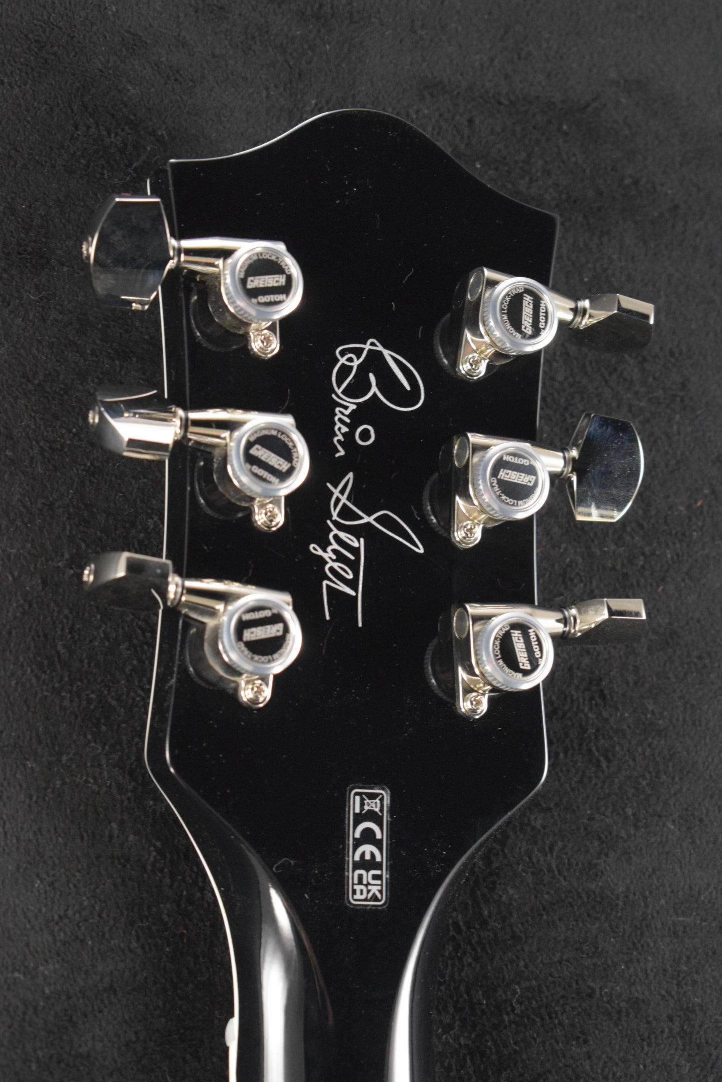 Gretsch G6120T-BSNSH Brian Setzer Signature Nashville Hollow Body with Bigsby Black Lacquer