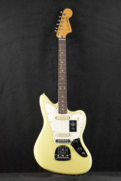 Fender Player II Jaguar Hialeah Yellow Rosewood Fingerboard