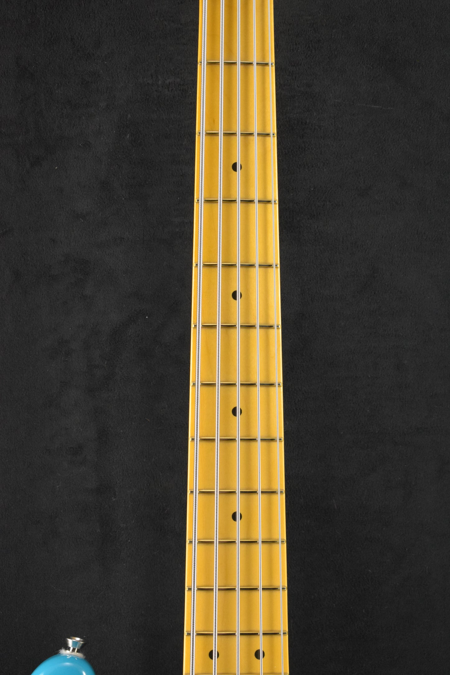 Fender American Professional II Precision Bass V Miami Blue Maple Fingerboard