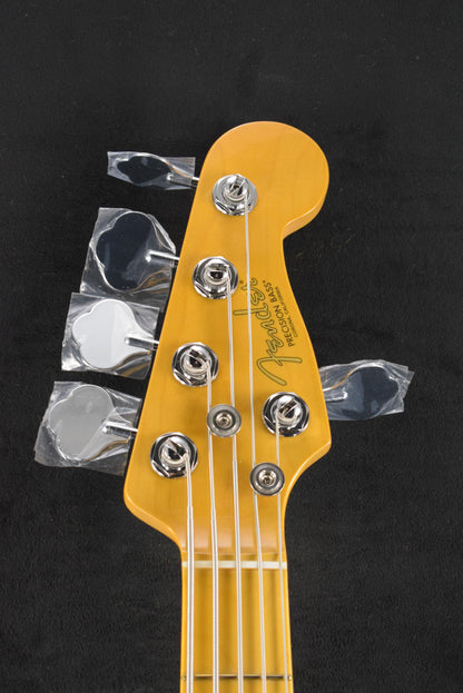 Fender American Professional II Precision Bass V Miami Blue Maple Fingerboard