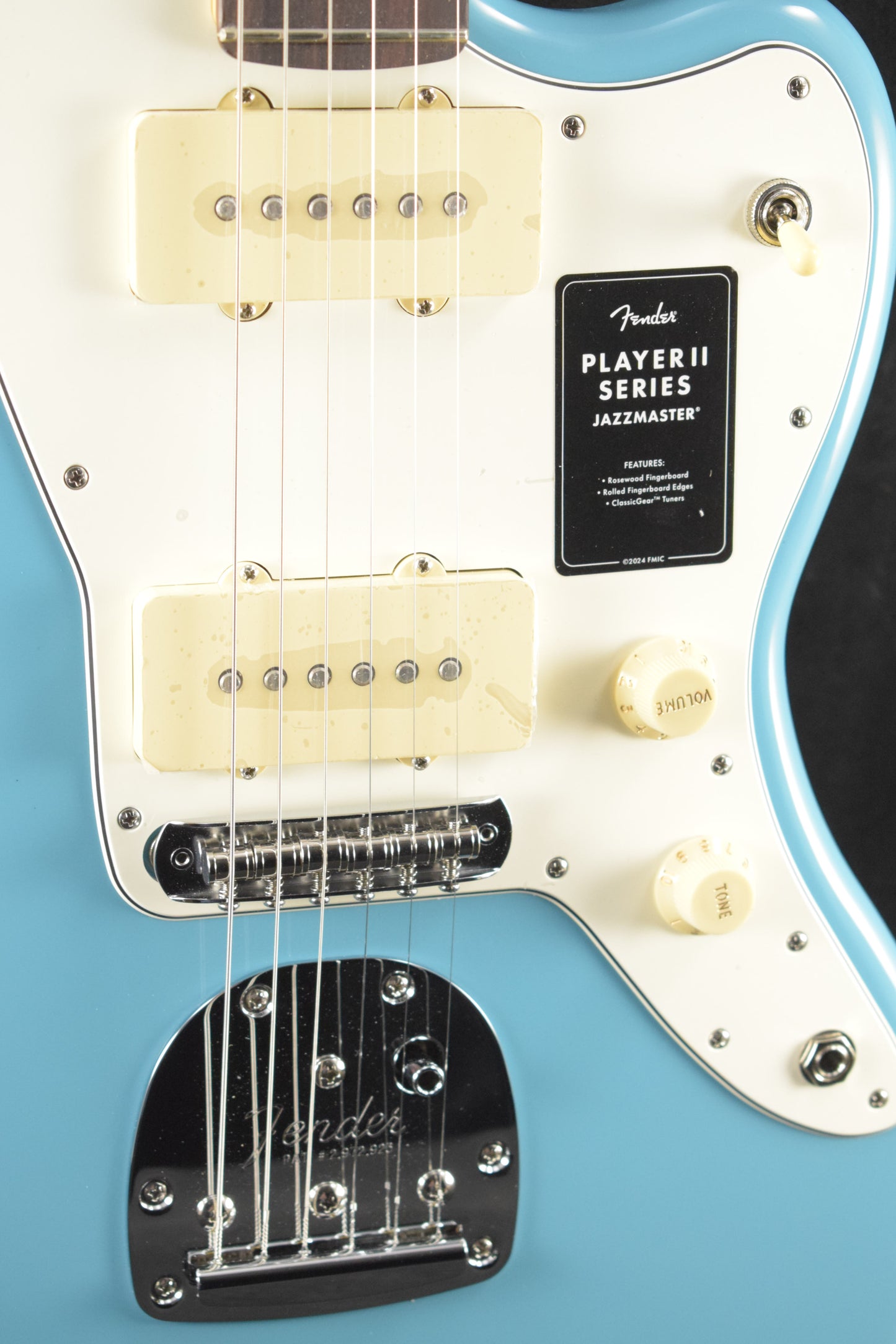 Fender Player II Jazzmaster Aquatone Blue Rosewood Fingerboard
