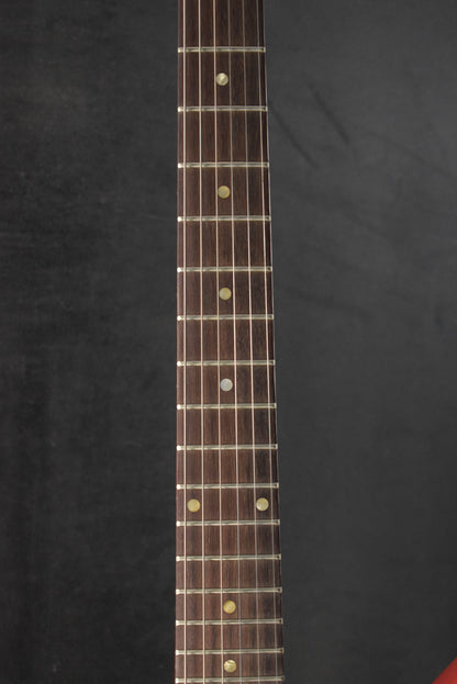 Gibson Custom Shop 1958 Korina Explorer VOS Cardinal Red Gold Hardware