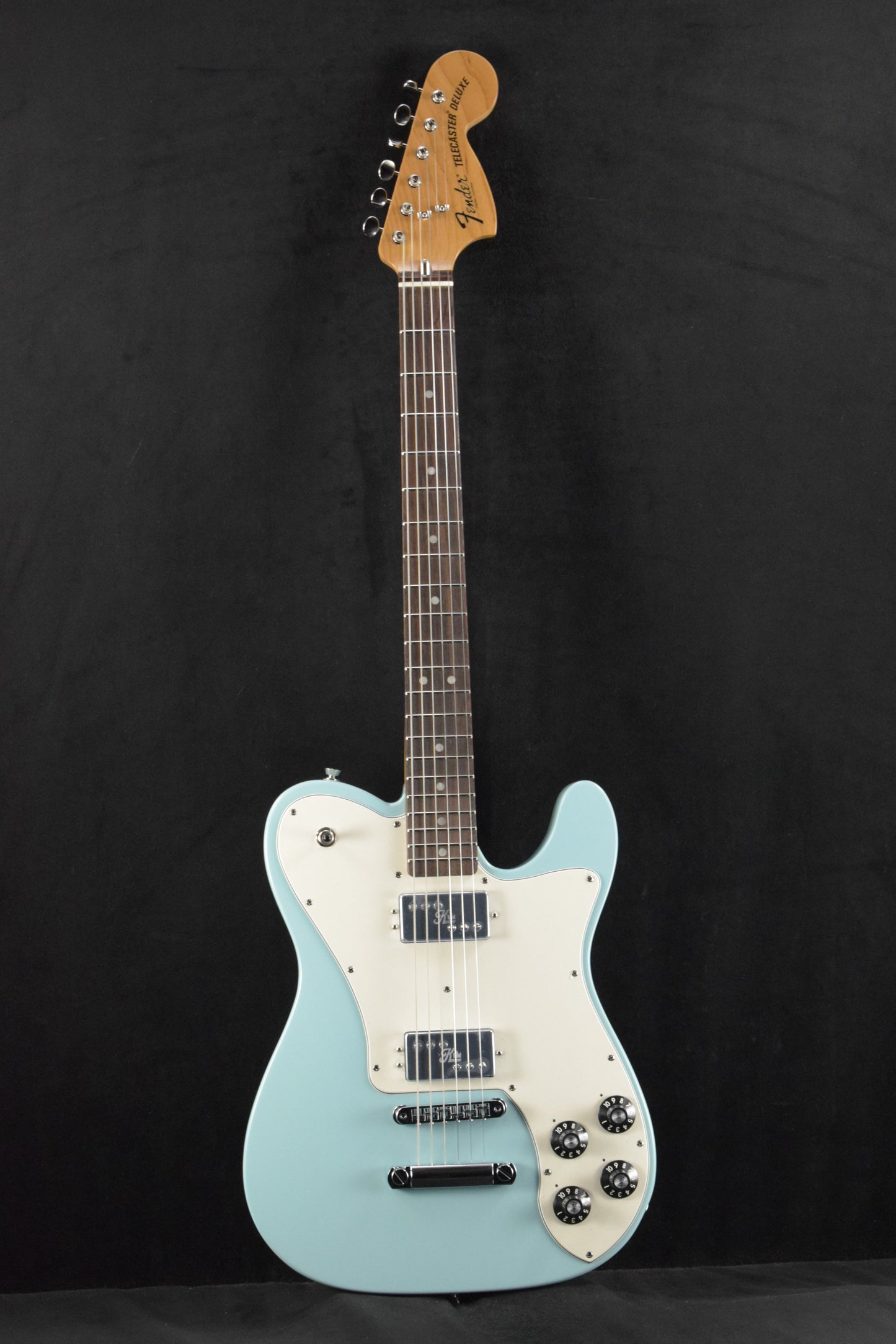 Fender Kingfish Delta Day Telecaster Deluxe Daphne Blue Rosewood Fingerboard