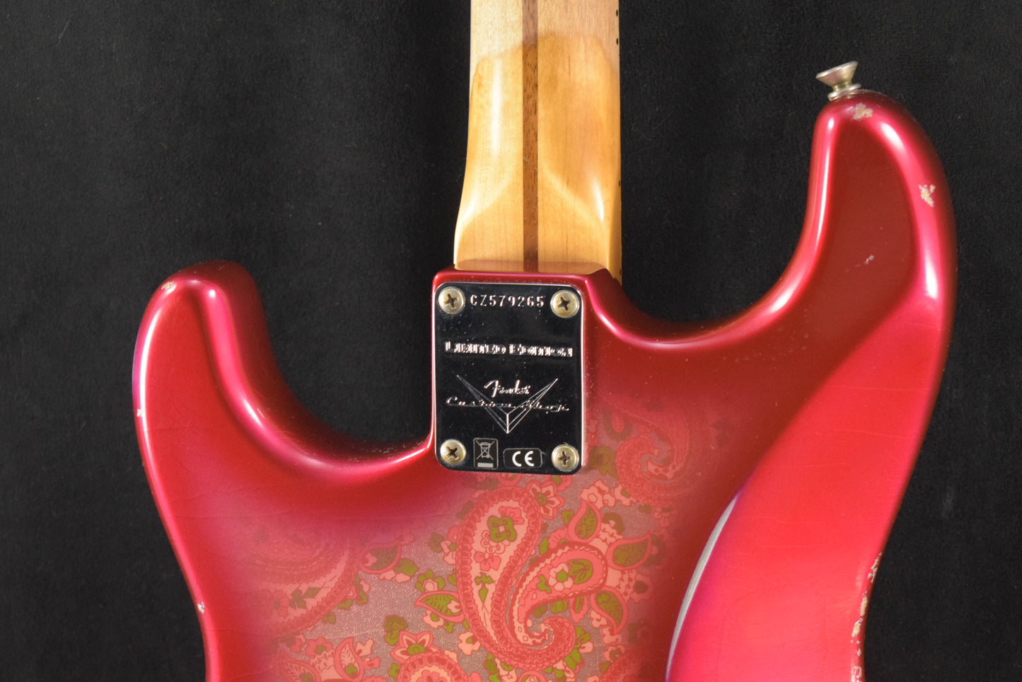 Fender Custom Shop Limited Edition El Diablo Stratocaster Aged Pink Paisley Relic