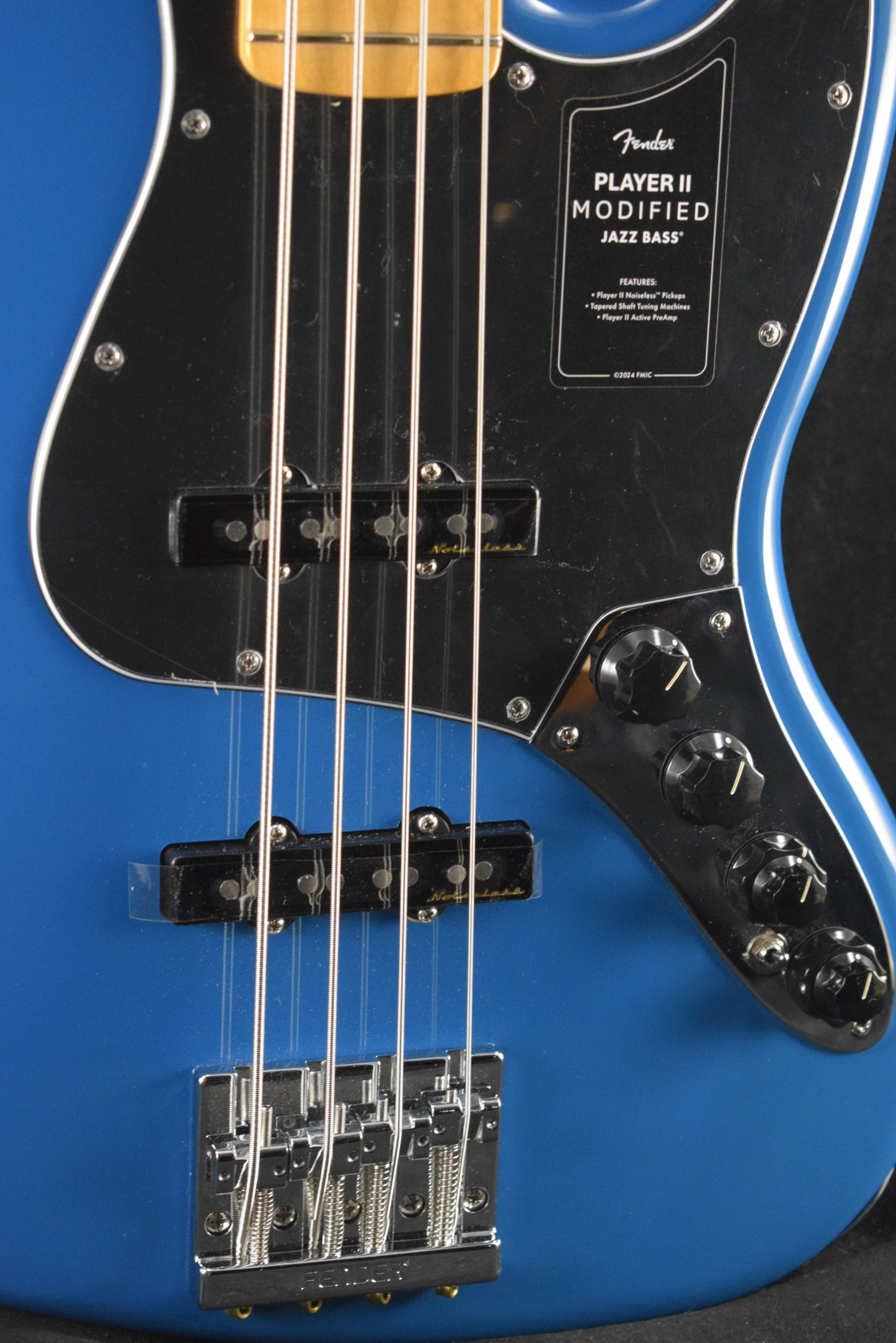 Fender Player II Modified Active Jazz Bass Electric Blue Maple Fingerboard