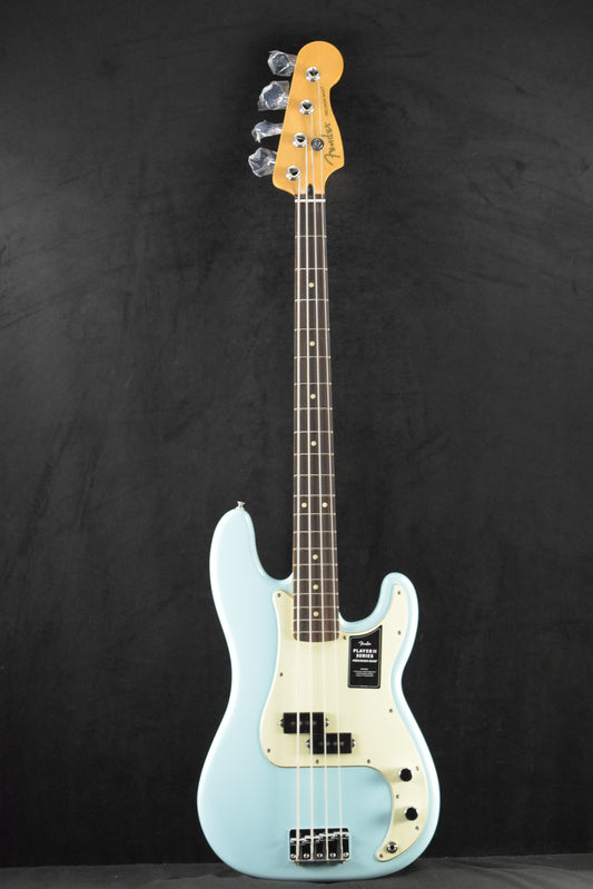 Fender 75th Anniversary Player II Precision Bass Daphne Blue Rosewood Fingerboard