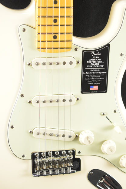 Fender Limited Edition American Professional Classic Stratocaster featuring the Fender Silent System Olympic White
