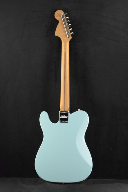 Fender Kingfish Delta Day Telecaster Deluxe Daphne Blue Rosewood Fingerboard