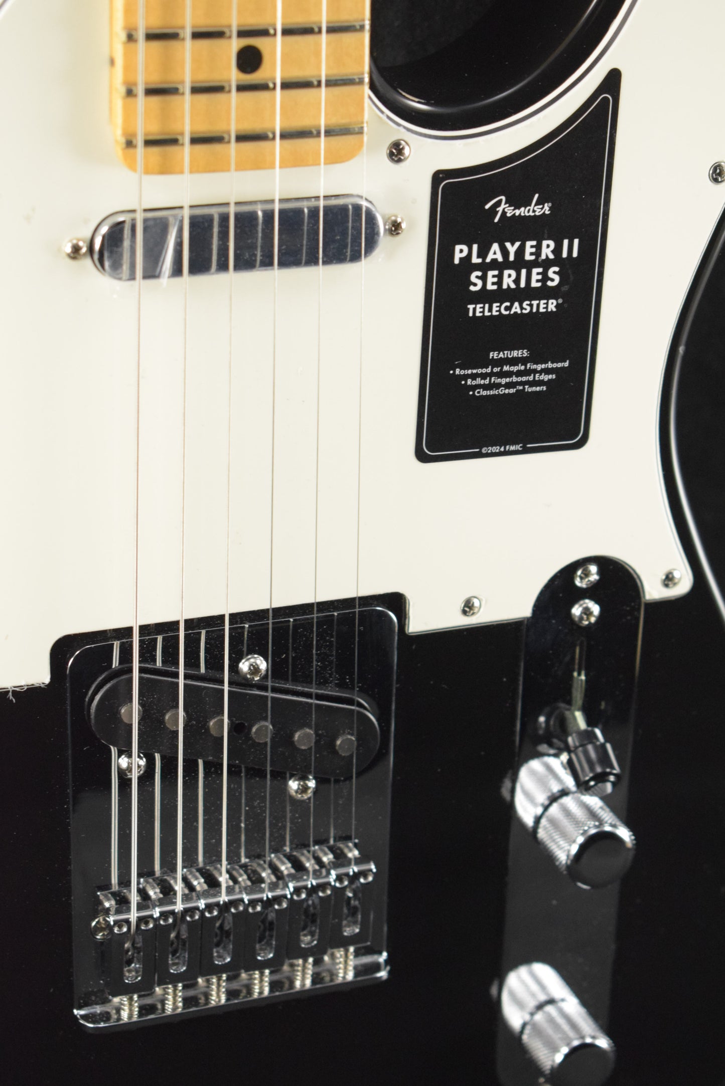 Fender Player II Telecaster Black Maple Fingerboard