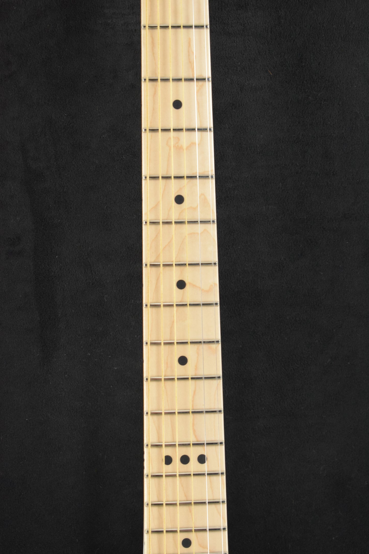 Fender Jack White Triplesonic Acoustasonic Telecaster Satin Arctic White with Black Top