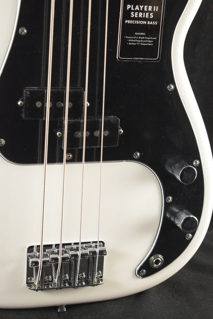Fender Player II Precision Bass Polar White Rosewood Fingerboard