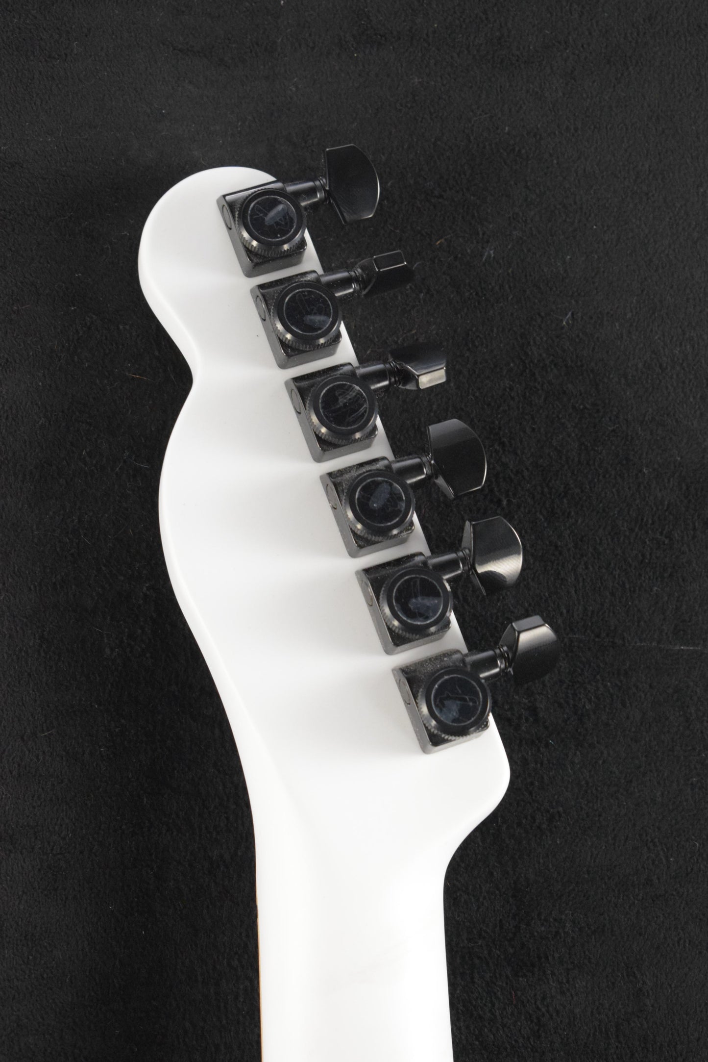 Fender Jack White Triplesonic Acoustasonic Telecaster Satin Arctic White with Black Top