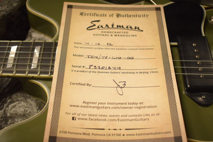 Eastman T64/TV-LTD-OD Olive Drab Limited Edition