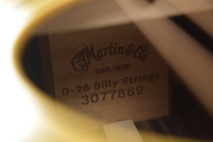 Martin D-28 Billy Strings Natural