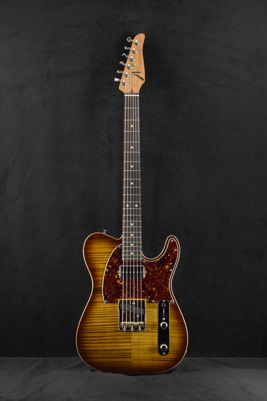 Tom Anderson Top T Icon Light Tiger Eye Burst with Binding