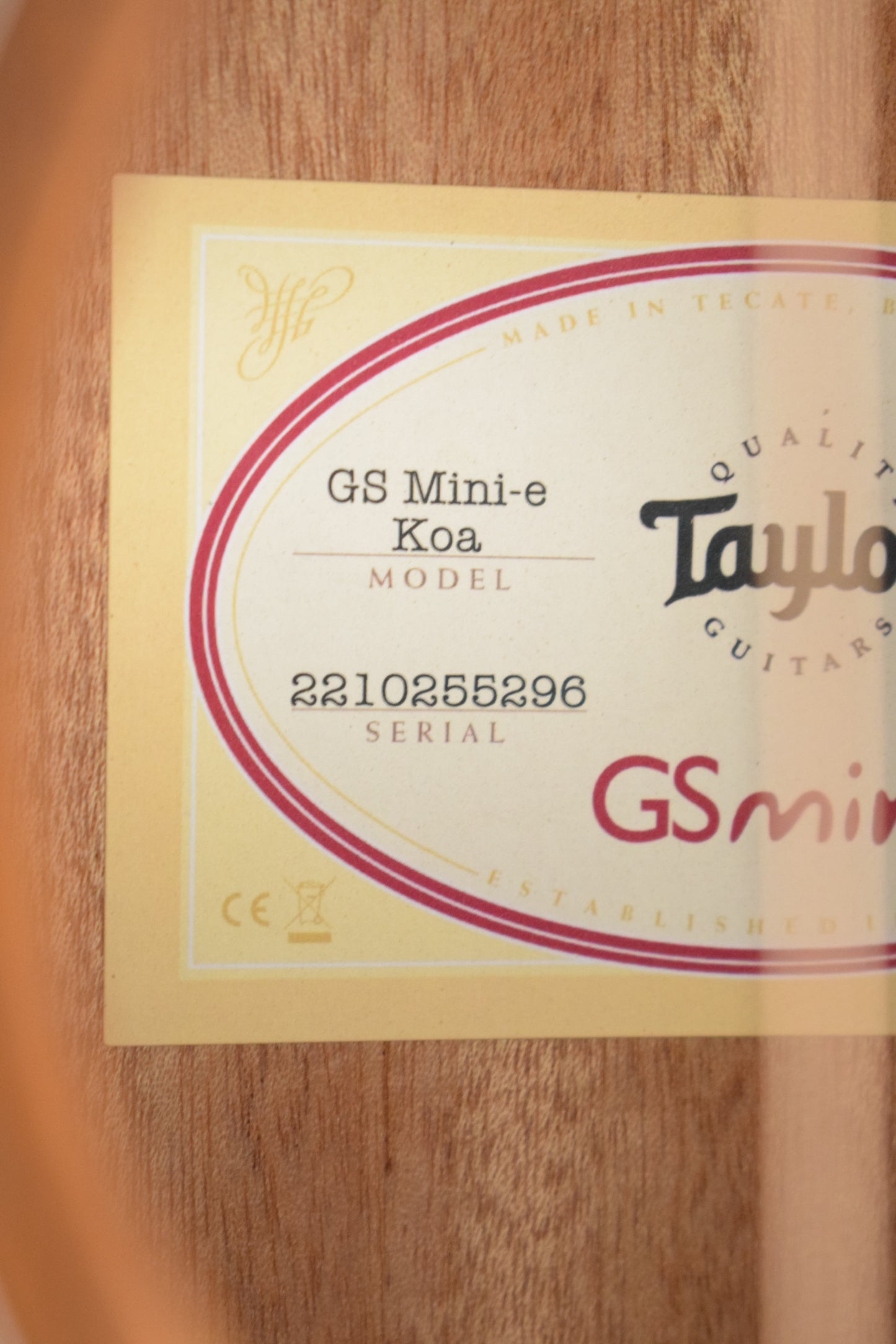 Taylor GS Mini-e Koa