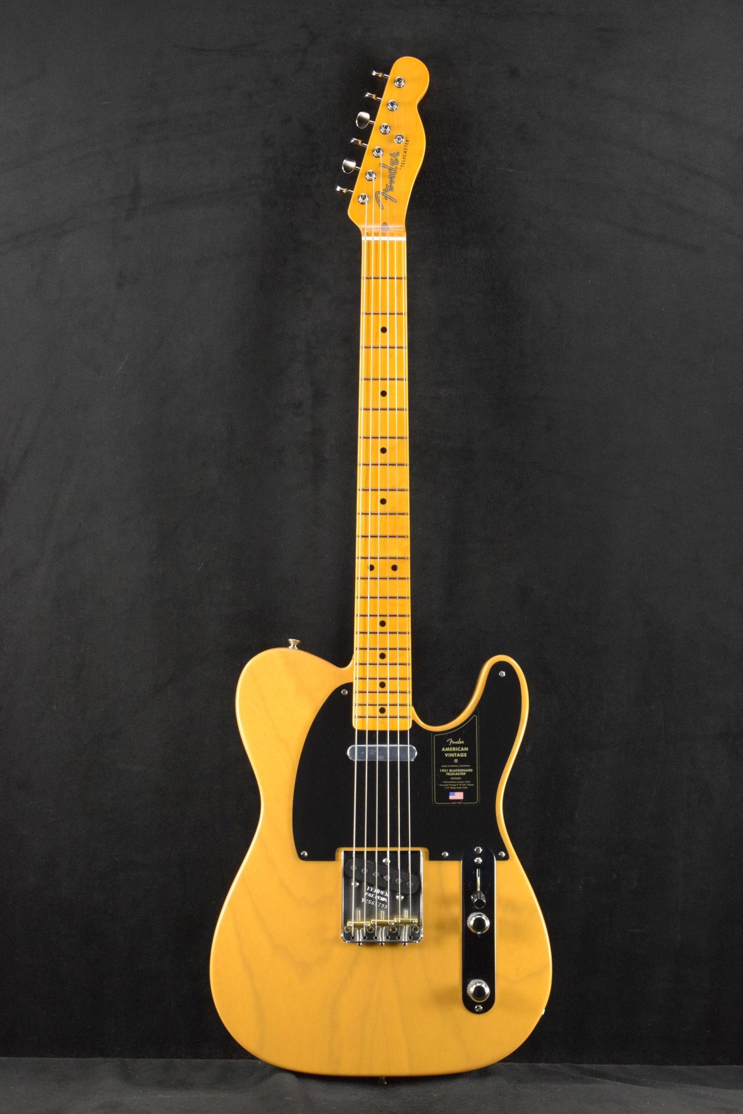 Fender American Vintage II 1951 Telecaster Butterscotch Blonde Maple Fingerboard