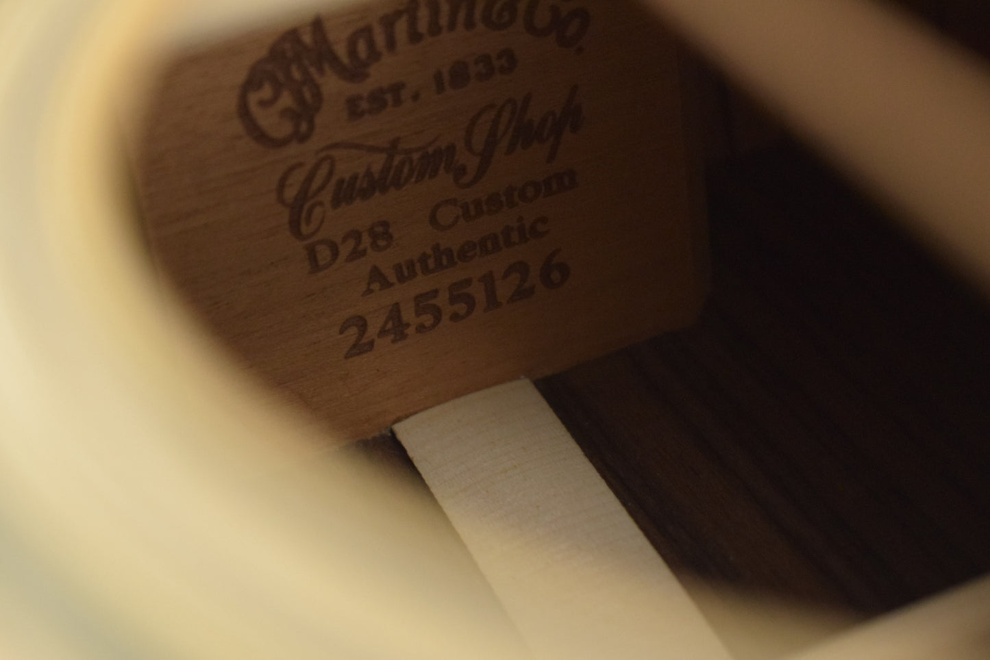 Martin Custom Shop D-28 Custom Authentic 1937 VTS Natural