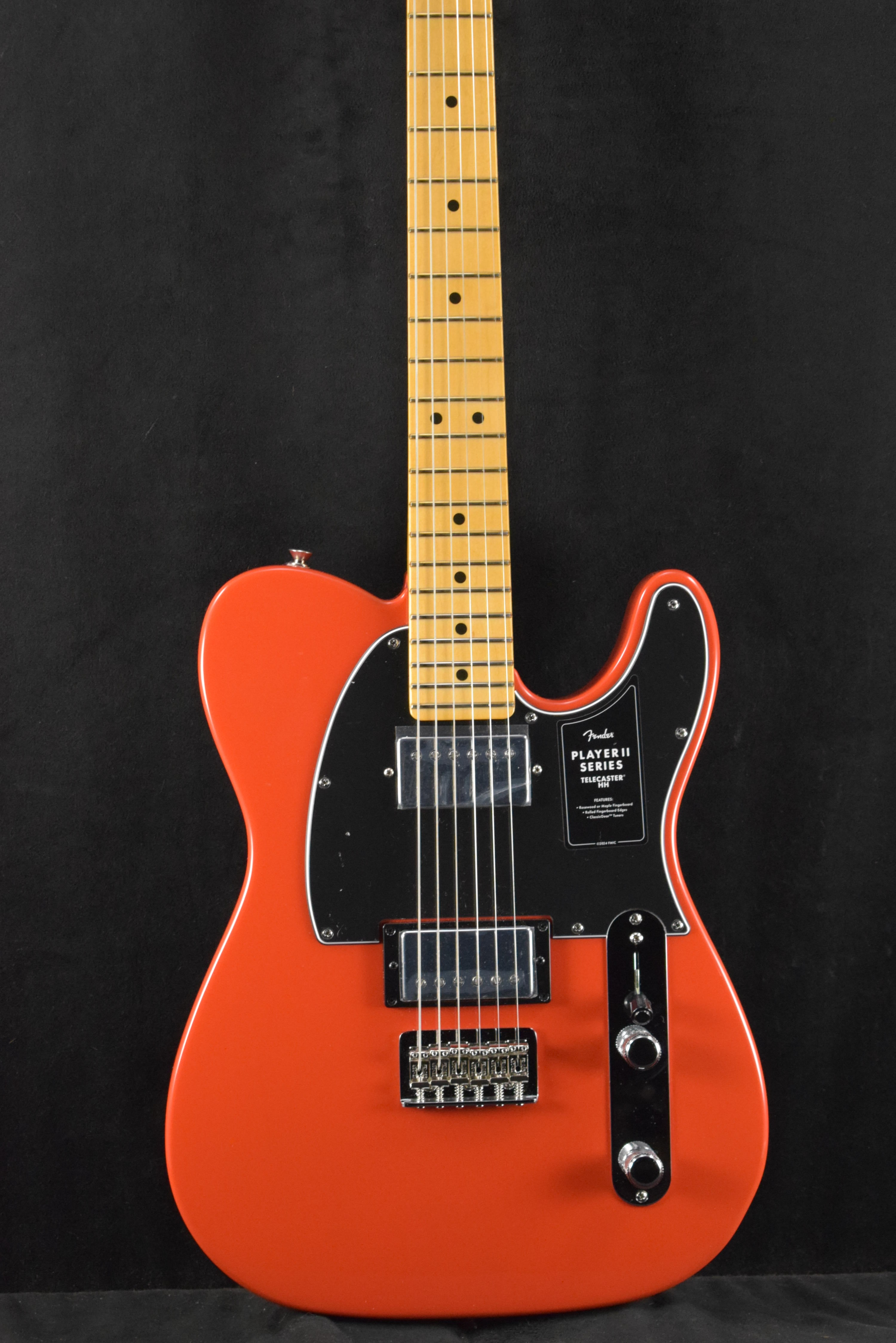 Fender Player II Telecaster HH Coral Red Maple Fingerboard