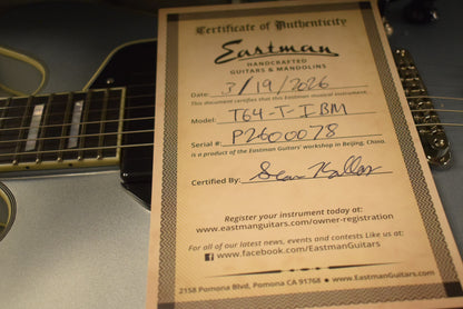 Eastman T64-T IBM Trapeze Iced Blue Metallic